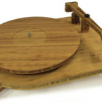 This bamboo turntable lets you listen to your music in an eco-friendly way