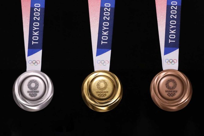 2020 Tokyo Olympics medals
